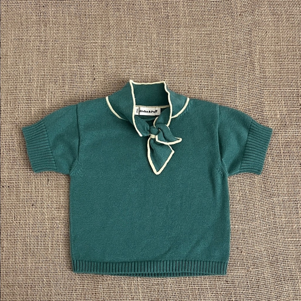 Misha & Puff Knit with Collar Detail (Scout Top)